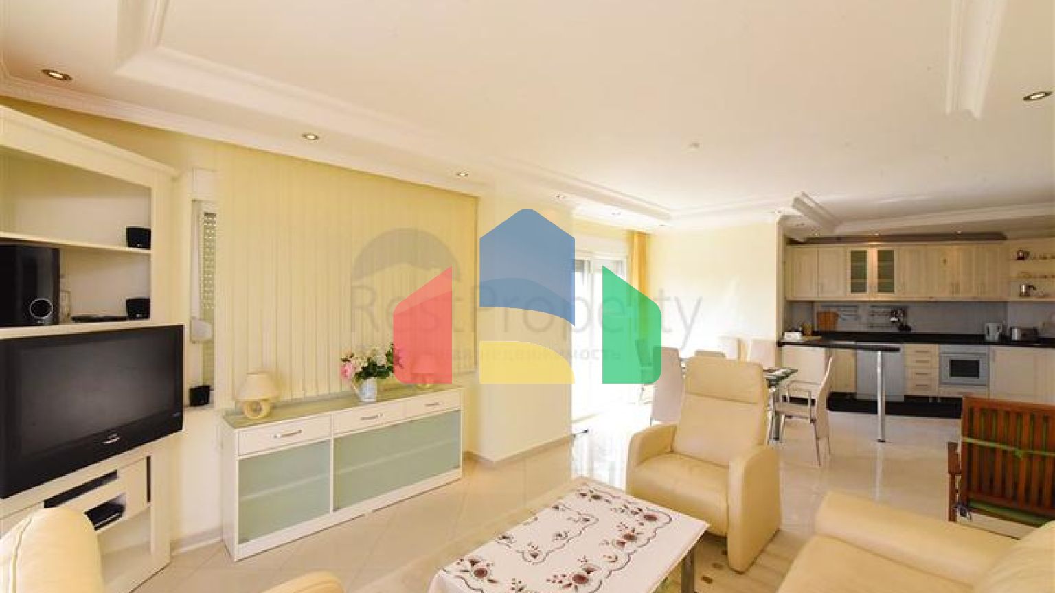 Квартира 3+1 в центре Алании