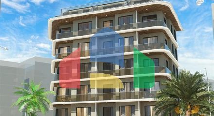 1+1 apartment in the center of Alanya at a distance of 200 meters from the sea