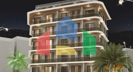 1+1 apartment in the center of Alanya at a distance of 200 meters from the sea