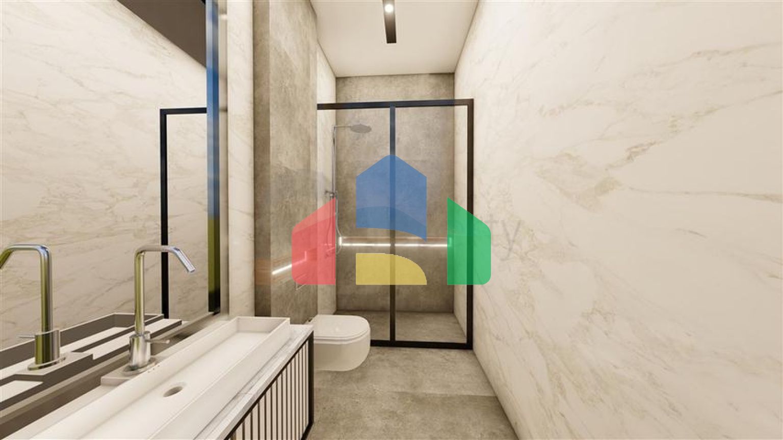 Квартира 1+1 в центре Алании на расстоянии 200 метров до моря