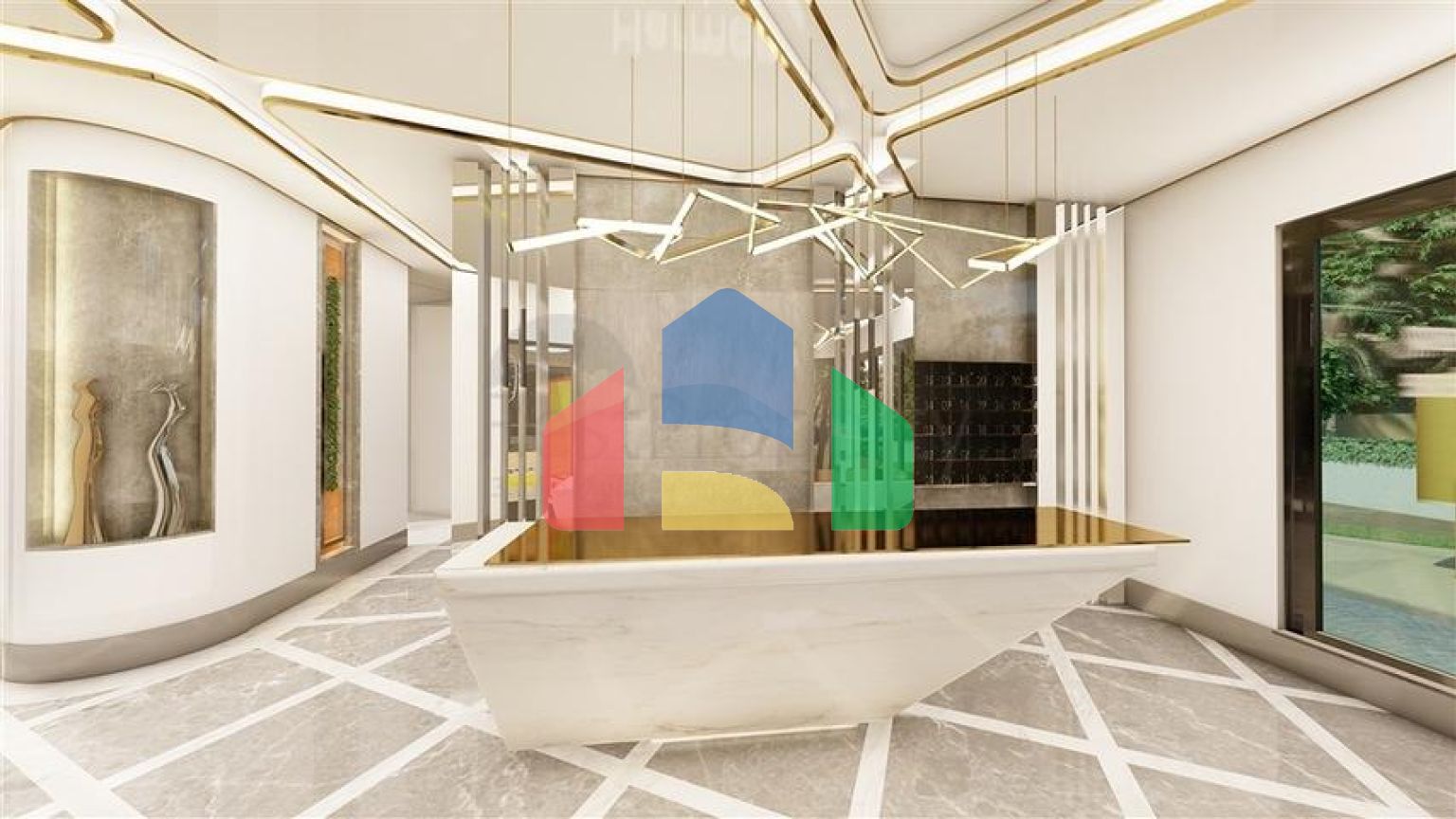 Квартира 1+1 в центре Алании на расстоянии 200 метров до моря