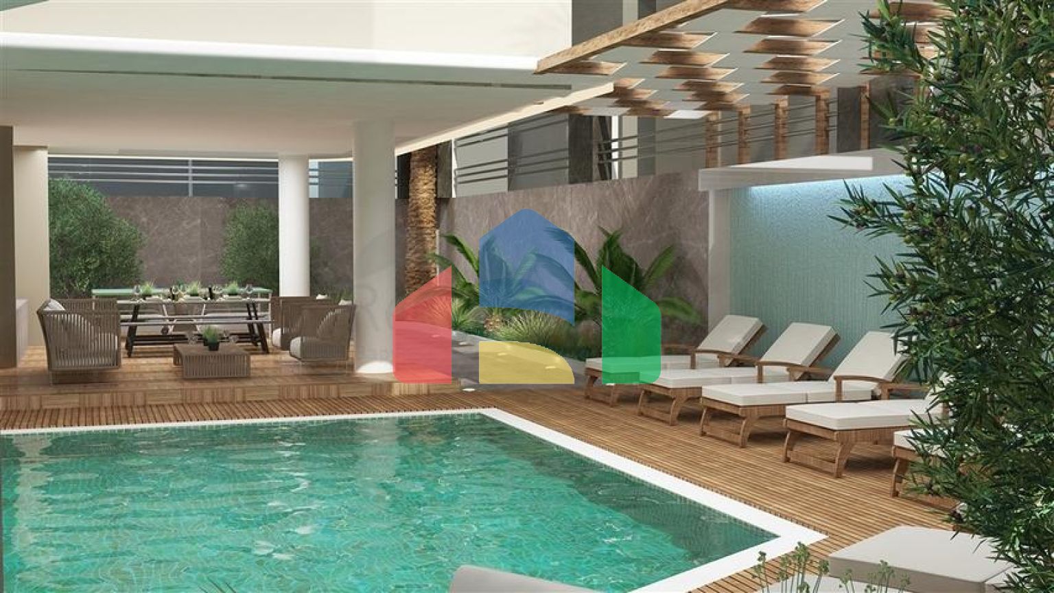 Квартира 1+1 в центре Алании на расстоянии 200 метров до моря