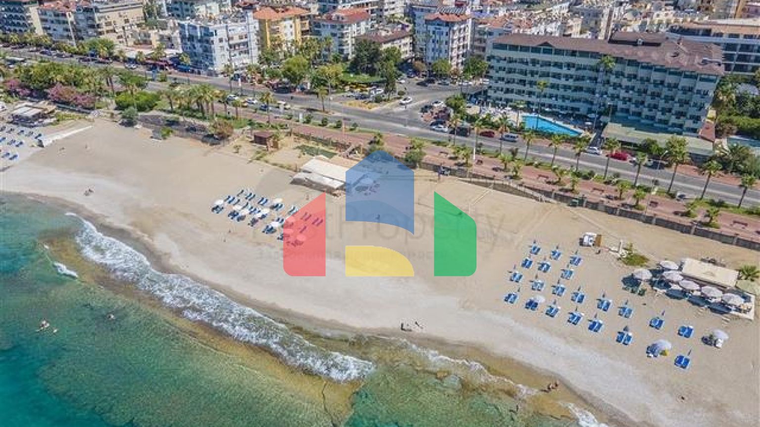 Квартира 1+1 в центре Алании на расстоянии 200 метров до моря