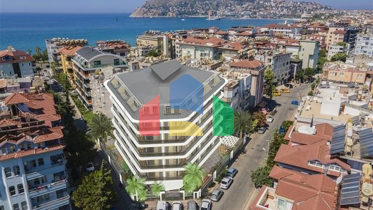 Квартира 1+1 в центре Алании на расстоянии 200 метров до моря