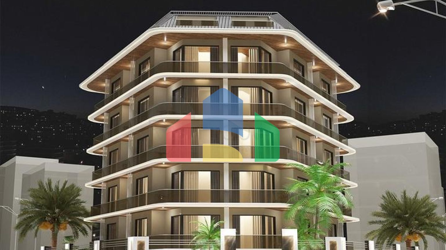 Квартира 1+1 в центре Алании на расстоянии 200 метров до моря