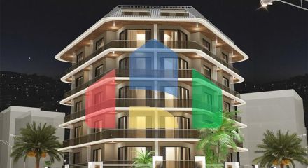 Квартира 1+1 в центре Алании на расстоянии 200 метров до моря