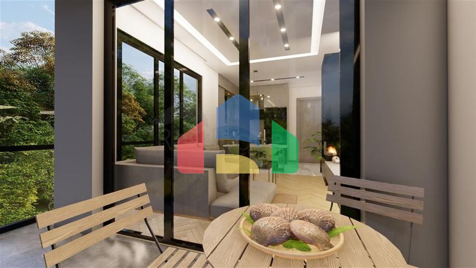 Квартира 1+1 в центре Алании на расстоянии 200 метров до моря