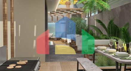 Квартира 1+1 в центре Алании на расстоянии 200 метров до моря