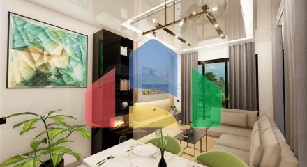 Квартира 1+1 в центре Алании на расстоянии 200 метров до моря