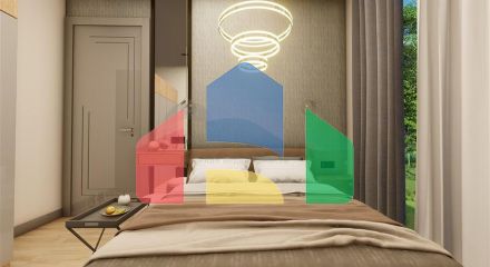 Квартира 1+1 в центре Алании на расстоянии 200 метров до моря