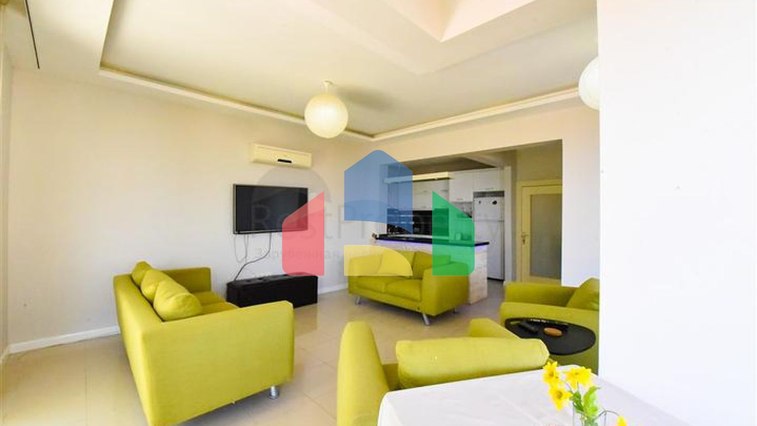 Квартира 2+1 в историческом месте Алании