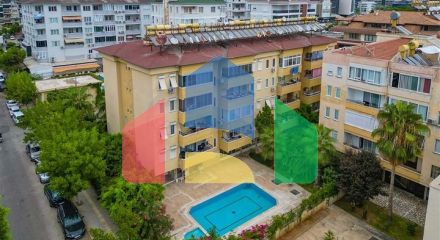 Двокімнатна квартира з ремонтом в 400 м від моря в Аланії Двокімнатна квартира з ремонтом в 400 м від моря в Аланії