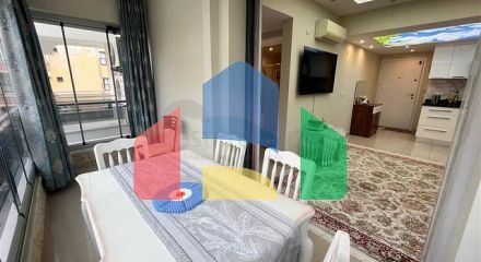 1+1 apartment 300 meters from Cleopatra beach.