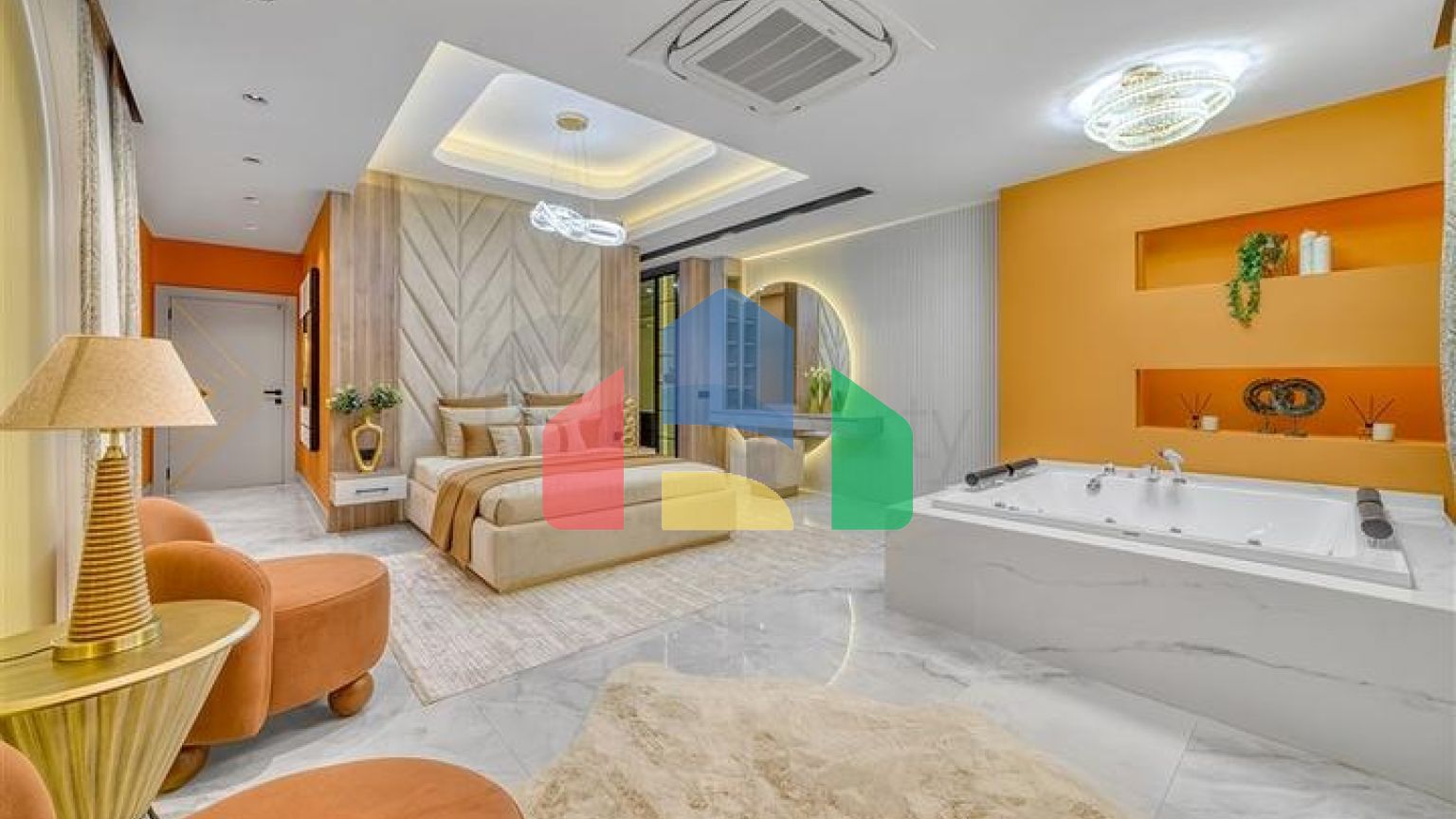 Розкішна вілли 4 + 1 з приголомшливим видом на всю Аланію