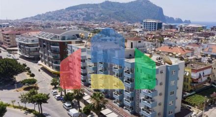 Furnished 2+1 apartment in the very center of Cleopatra — just 350 meters from the sea