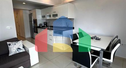 Furnished 2+1 apartment in the very center of Cleopatra — just 350 meters from the sea