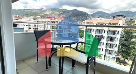 Меблированная квартира 2+1 в самом центре Клеопатры — всего в 350 метрах от моря