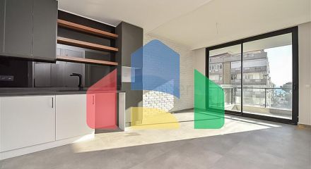 Квартира 1+1 в новом комплексе всего в 200 метрах от пляжа Клеопатры