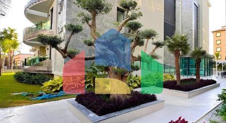 Сучасна квартира 2 + 1 в центрі Аланії-крокова доступність до моря і всієї інфраструктури