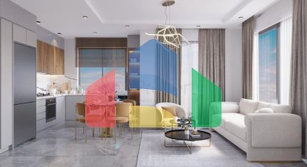 New project in the center of Alanya with sea view