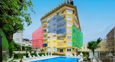 Квартира 2+1 в центре Алании