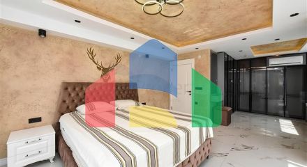 Furnished 3+2 villa in Bektash area