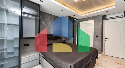 Мебльована вілла 3 + 2 в районі Бекташ