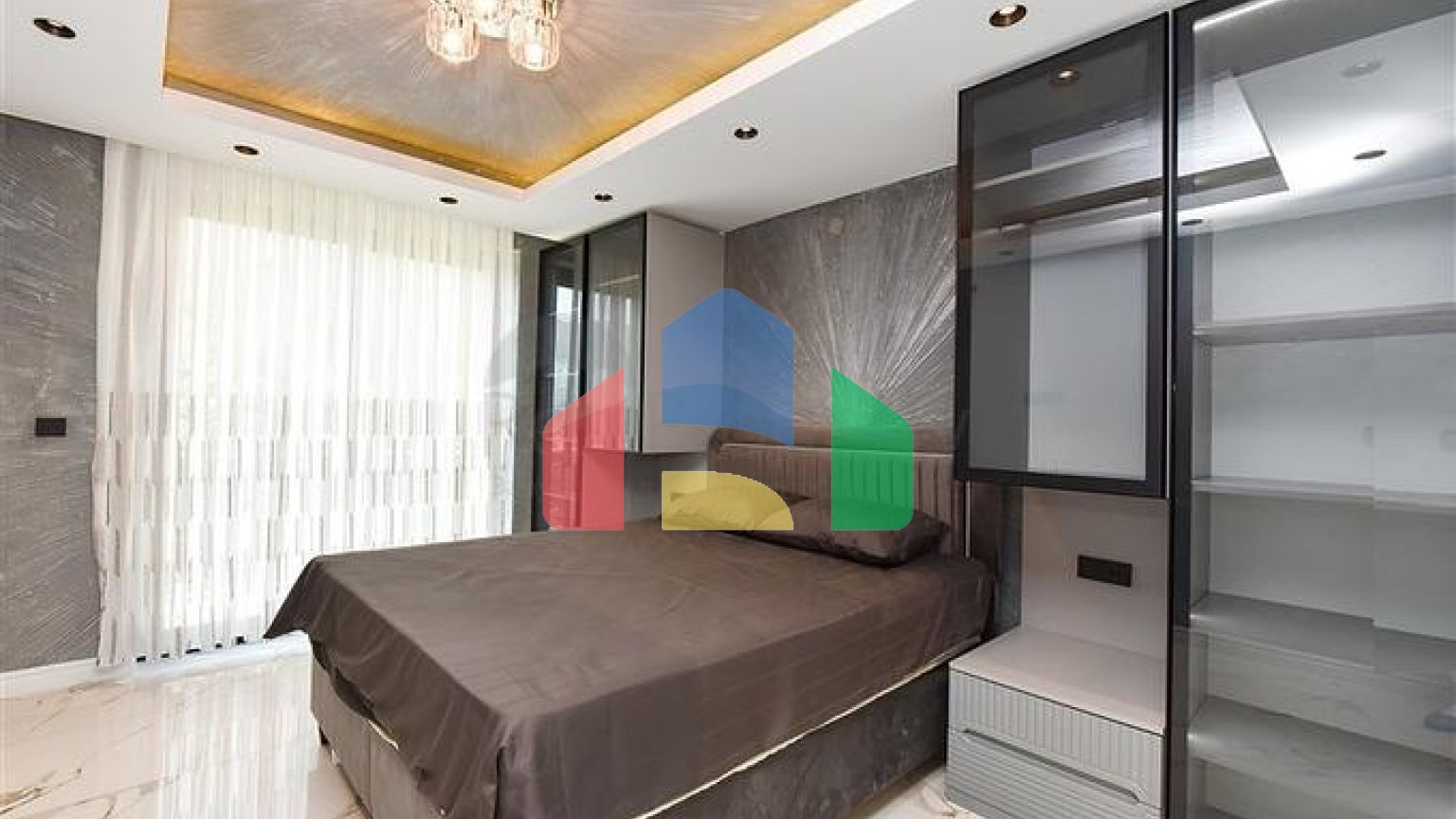 Мебльована вілла 3 + 2 в районі Бекташ