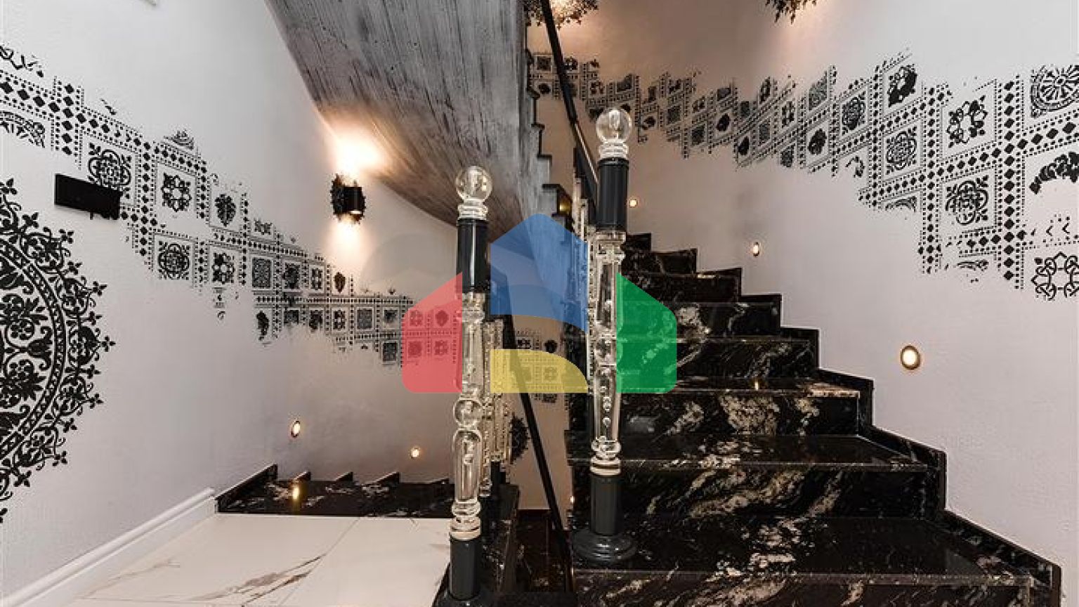 Мебльована вілла 3 + 2 в районі Бекташ