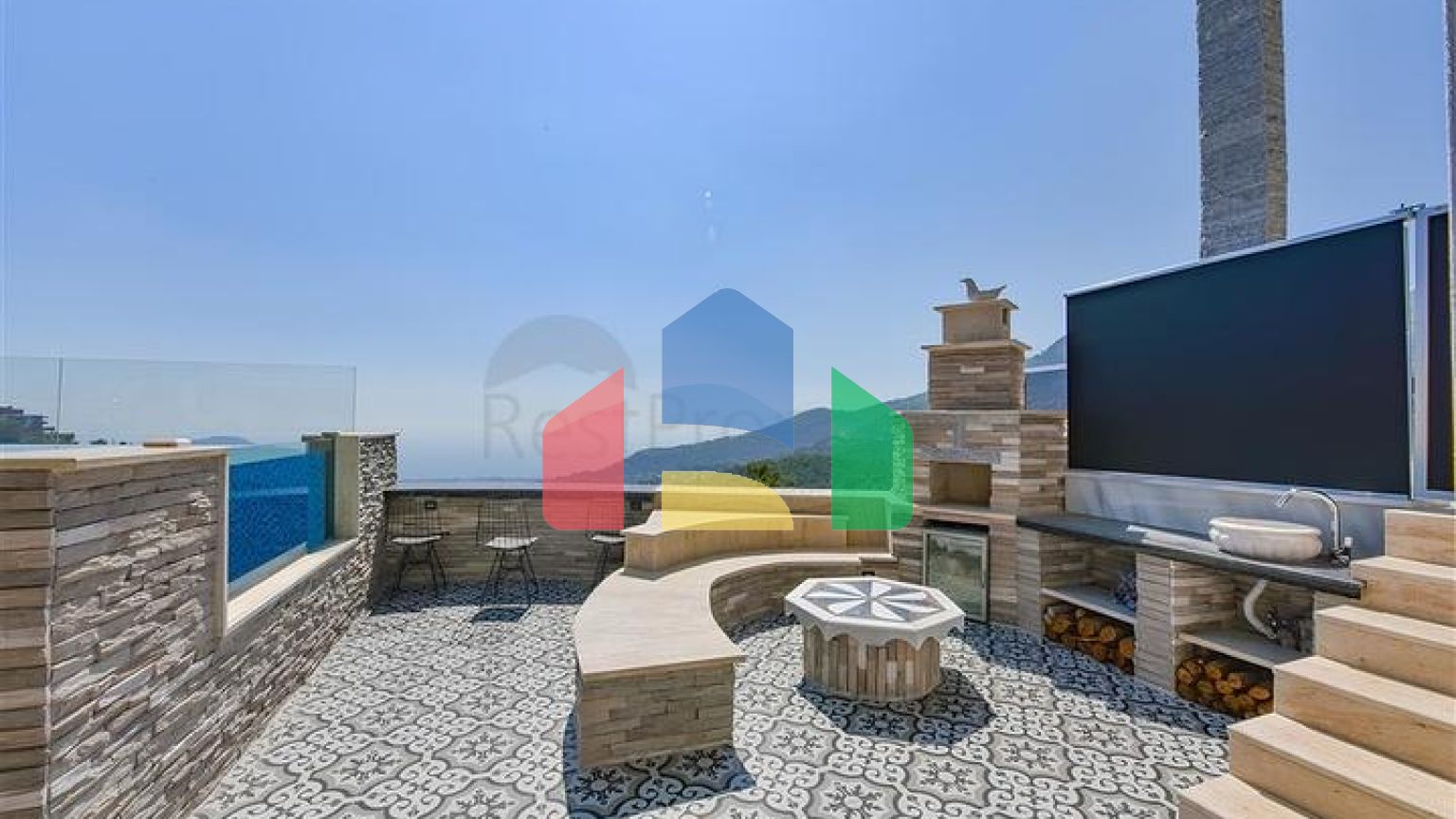 Мебльована вілла 3 + 2 в районі Бекташ