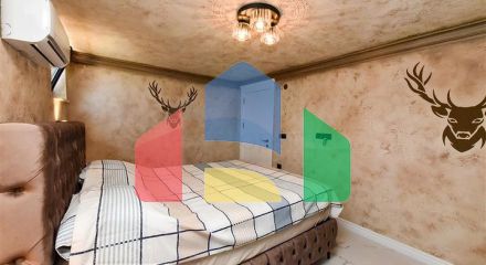 Мебльована вілла 3 + 2 в районі Бекташ