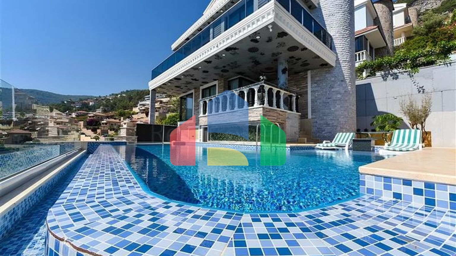 Мебльована вілла 3 + 2 в районі Бекташ