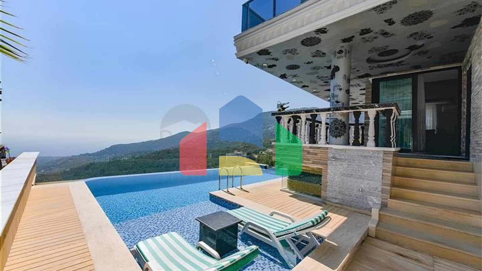 Мебльована вілла 3 + 2 в районі Бекташ