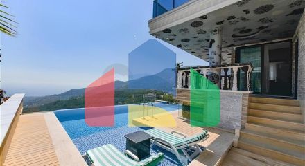 Мебльована вілла 3 + 2 в районі Бекташ