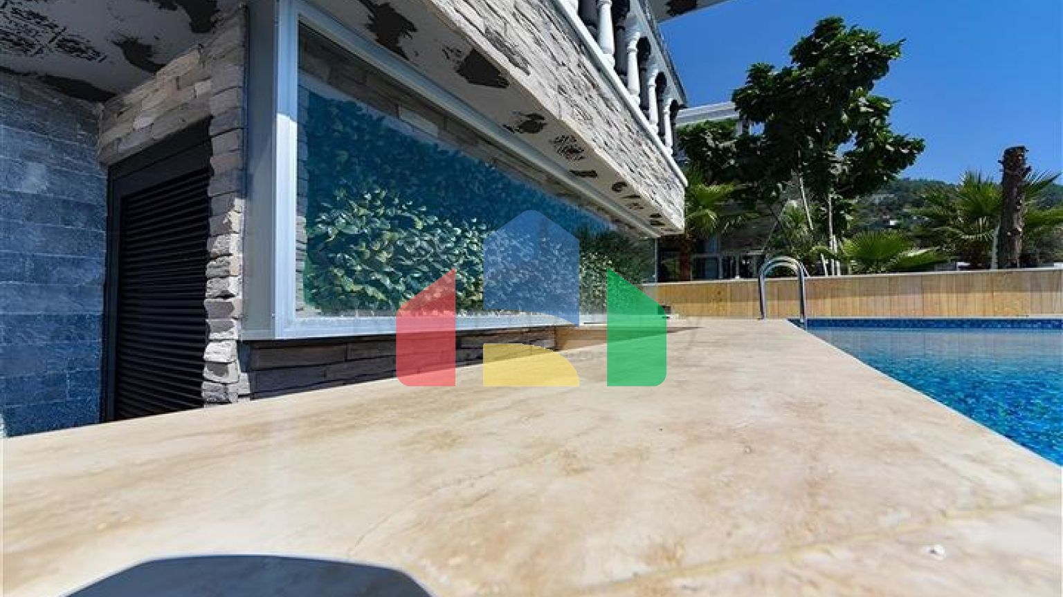 Мебльована вілла 3 + 2 в районі Бекташ