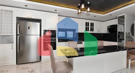 Мебльована вілла 3 + 2 в районі Бекташ