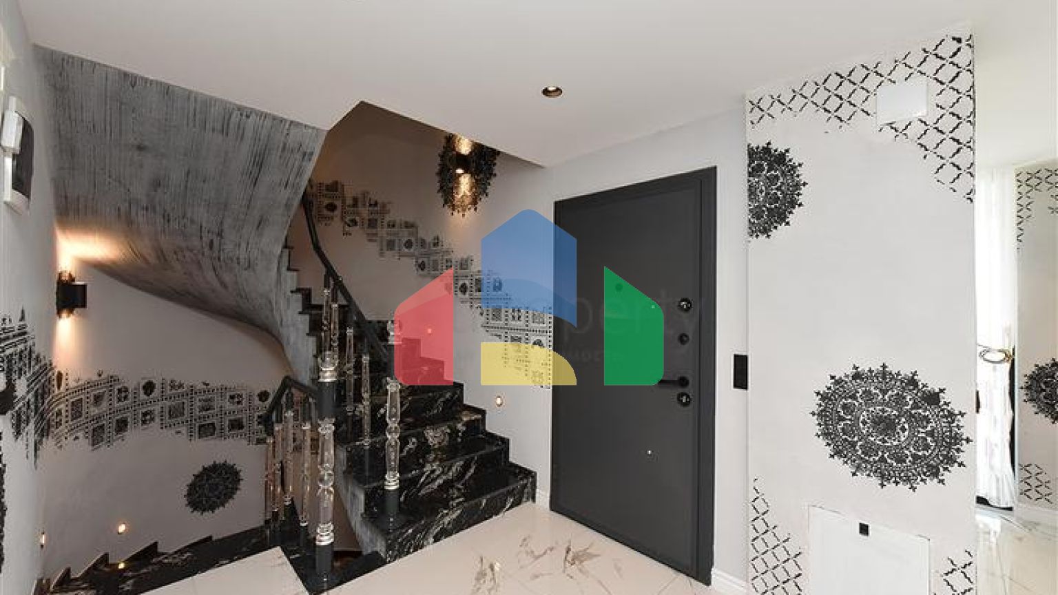 Мебльована вілла 3 + 2 в районі Бекташ