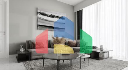 Пентхаус 2+1 в 50м от пляжа Клеопатра