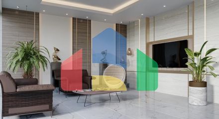 Пентхаус 2+1 в 50м от пляжа Клеопатра