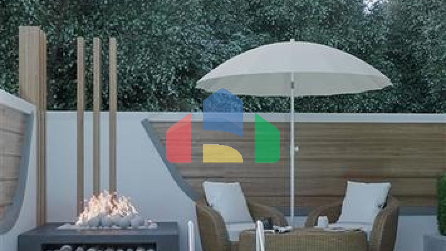 Пентхаус 2+1 в 50м от пляжа Клеопатра