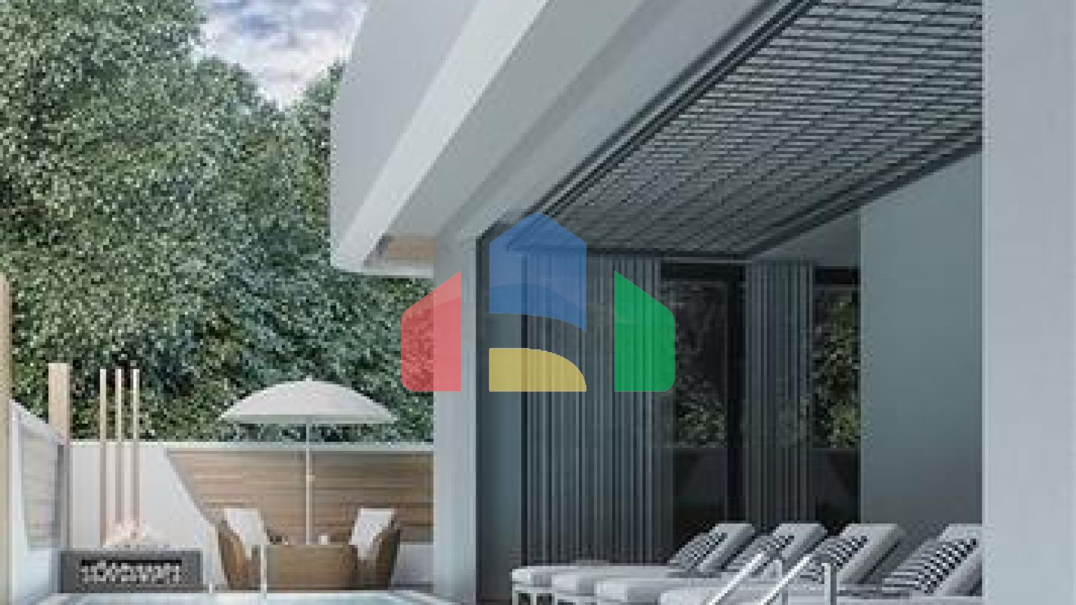 Пентхаус 2+1 в 50м от пляжа Клеопатра