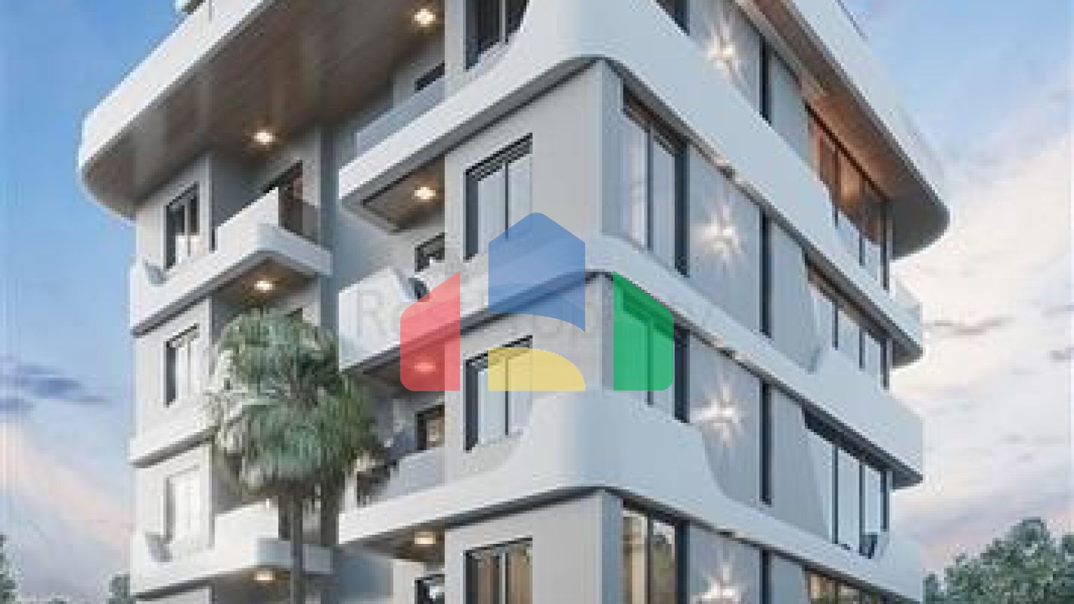 Пентхаус 2+1 в 50м от пляжа Клеопатра