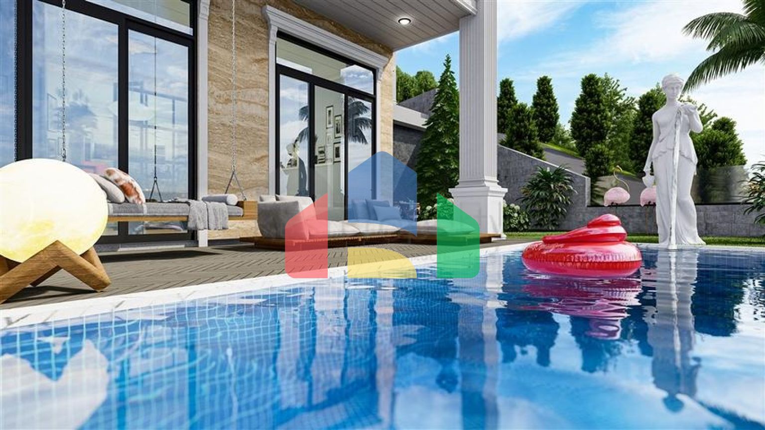 Вілла преміум класу в районі Тепе