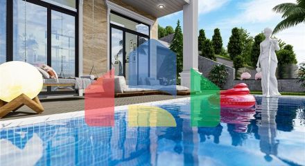 Вілла преміум класу в районі Тепе