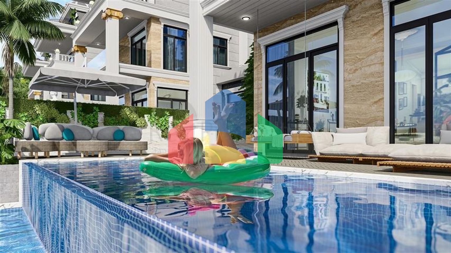 Вілла преміум класу в районі Тепе