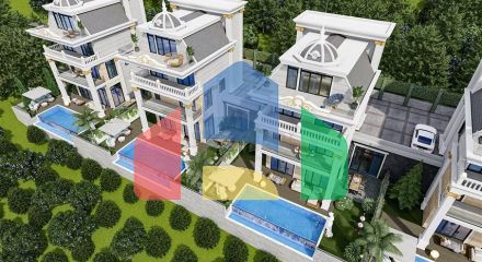 Вілла преміум класу в районі Тепе