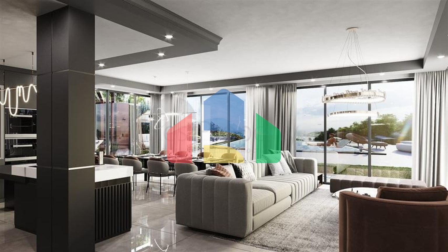 Жилой комплекс с потрясающими видовыми характеристиками в районе Бекташ