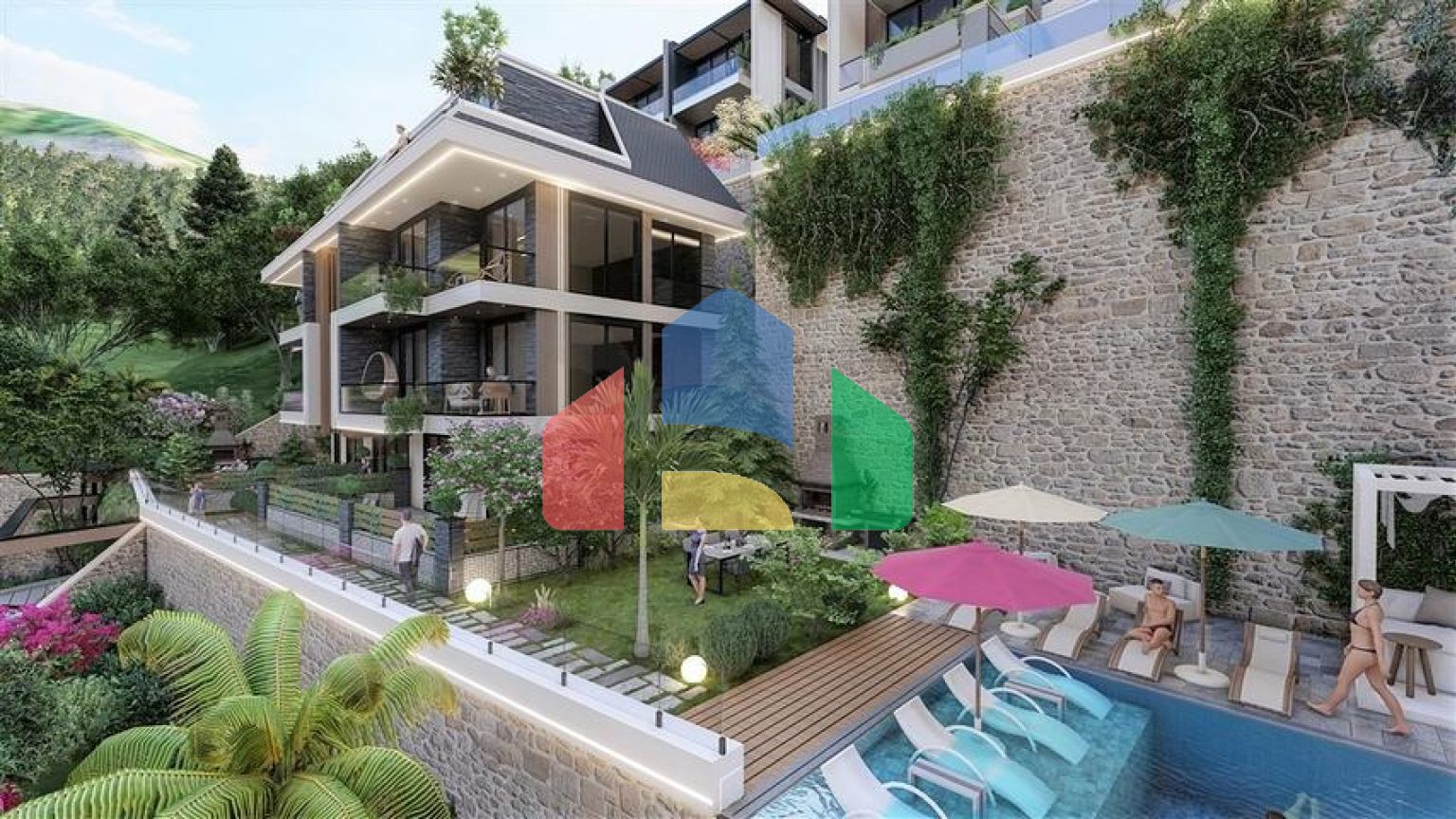 Жилой комплекс с потрясающими видовыми характеристиками в районе Бекташ