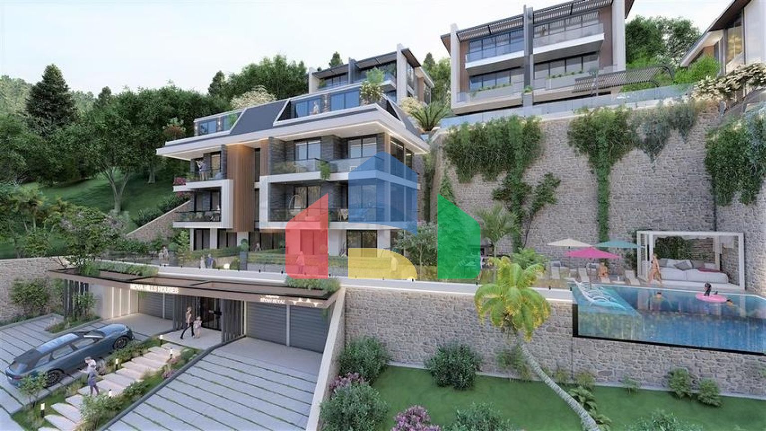 Жилой комплекс с потрясающими видовыми характеристиками в районе Бекташ