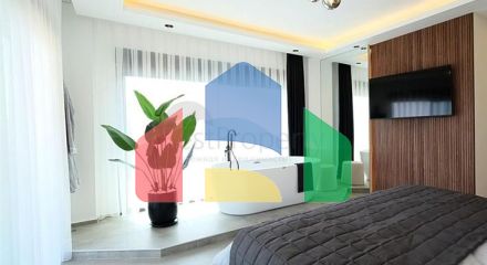 Сучасна вілла з панорамним видом на море в Аланьї Сучасна вілла з панорамним видом на море в Аланьї